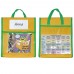 BG20080815 School Children Tote Book Bag Toy Handbag  Yellow