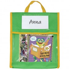 BG20080815 School Children Tote Book Bag Toy Handbag  Green