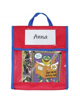 BG20080815 School Children Tote Book Bag Toy Handbag  Red