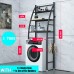 Over Toilet Rack Over Washing Machine Rack Metal Toilet Cabinet Shelving Bathroom Kitchen Storage Shelf Space Saver Shelf Organizer Holder